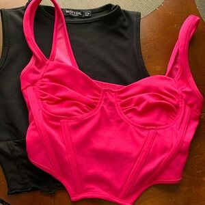 Shein & Nastygal tank tops bundle